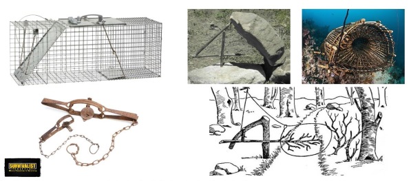 survival traps and snares