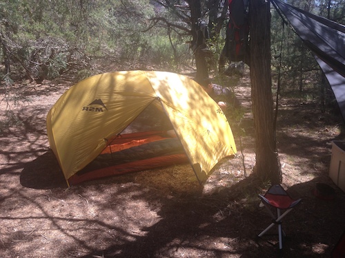 backpacking tent