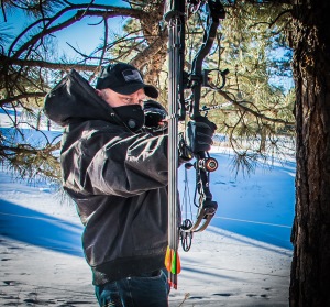 Shooting Compound Bow