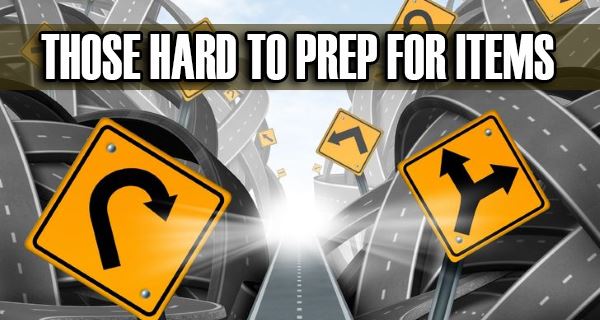 Hard to Prep for Supplies, and Making Prepping Easier