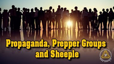 Propaganda Prepper Groups and Sheeple